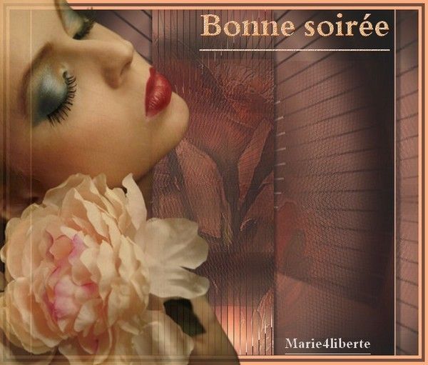 Pour souhaiter une bonne soirée